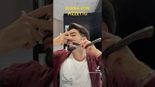 COME FARE LA BARBA CON PIZZETTO A PUNTA ️