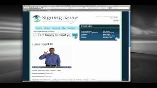 Signing Savvy Search Feature