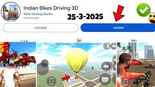 FINALLY NEW UPDATE ALL CHEAT CODES?? INDIAN BIKE DRIVING 3D NEW UPDATE 2025