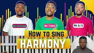 How To Sing Harmony |  Parts Singing