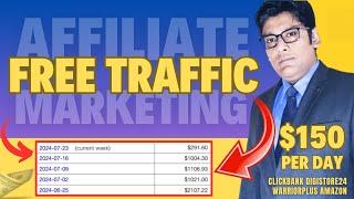 Affiliate Marketing Free Traffic Methods and Sources | ClickBank | Digistore24 | Hindi | 2024