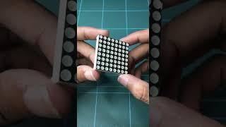 MAX7219 LED Dot Matrix Display | Best Arduino Display | Best Arduino Display For Beginners  #shorts