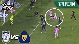 ¡De TIJERA! Nico Ibañez casi hace un GOLAZO | Pachuca 0-1 Pumas | Grita México AP2021 J16 | TUDN