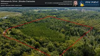 44 Acres near Spooner, Wisconsin for Sale | Yellowsands Drive | Brooke Damaske