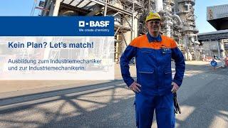 Kein Plan? Let’s match! Ausbildung zum Industriemechaniker und zur Industriemechanikerin.