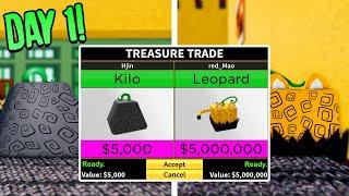 Blox fruits, Trading Kilo to Leopard Fruit W Trades! 