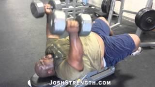 Robert Wilkerson, Rolling Dumbbell Triceps Extensions