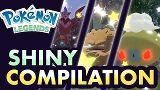 CRAZY shiny encounters in Pokemon Legends Arceus! Shiny reaction compilation