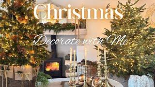 Natural Christmas Decorate with MeREAL Christmas TreesMantel & Coffee Table Decorating Ideas