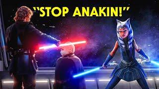 What If Ahsoka Stopped Anakin Skywalker From Killing Dooku