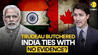 India-Canada Row: Justin Trudeau's Shocking Admission Over Nijjar Case | WION Originals