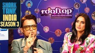 'Rooftop' Brand के Owner का Business Model समझने में Sharks हुए Disinterested | Male Entrepreneurs