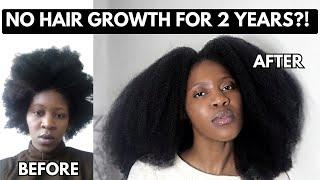 How to get UNSTUCK on your HAIR GROWTH JOURNEY | Natural Hair | South African Journey