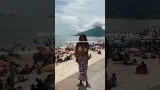 a dream travel destination in rio de janiero at ipanema and copacabana beach!