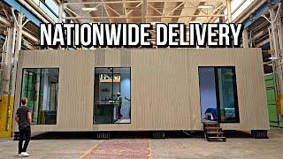 Inside The American PREFAB HOME Factory that Can Build 500 of these per Year!!