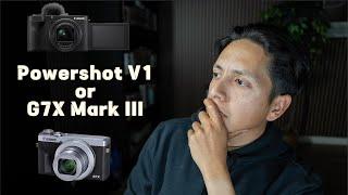 Canon PowerShot V1 vs. G7X Mark III – Which One's the Better Vlogging Buddy?
