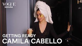 Camila Cabello: gets ready for Rabanne at Paris Fashion Week | Getting Ready | VOGUE España