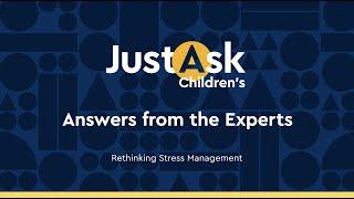 Rethinking Stress Management for Children and Parents
