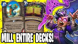 Mill Warlock is FRACKING AWESOME! Perils in Paradise Hearthstone Warlock Deck