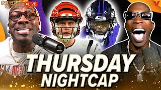 Unc & Ocho react to TNF: Lamar Jackson & Ravens vs. Joe Burrow & Bengals | Nightcap