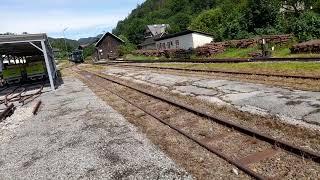 Bahnhof Lunz/See um kurz vor 15:25 am 29.07.2023