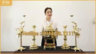 Bộ Đỉnh Đồng Ngũ Sự Đỉnh Vuông Kiểu Xưa Ý Nghĩa | Đồ Đồng Dung Quang Hà