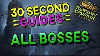 Karazhan All Bosses - 30 Second Guides!