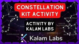 Constellation Kit Activity By Kalam Labs