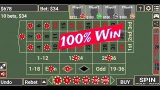 🫰 Never Miss to Win any Spin in This Roulette Betting System