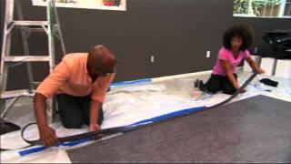 DIY Linoleum Rug