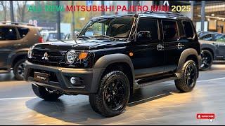 2025 All-New Mitsubishi Pajero Mini: A Small, Agile Sports SUV!