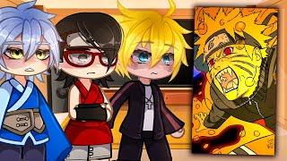 Boruto's Friends React To Naruto Uzumaki // Gacha Club