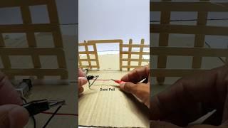 Electric gate dc gear motor gate mechanism #tech