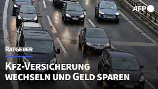 Ratgeber: Kfz-Versicherung wechseln und Geld sparen | AFP