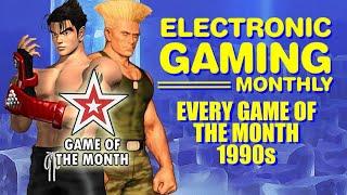 Every Electronic Gaming Monthly Game of the Month in the 1990s