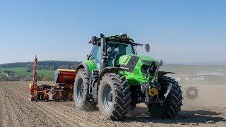 Setí kukuřice / Sowing corn 2019 ! DEUTZ-FAHR Agrotron 7250 TTV Tier 3 & Väderstad Tempo F8 !