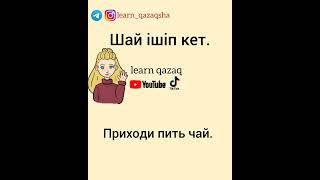 учим 5 фраз на казахском и русском #казахский #казахстан #учимказахский