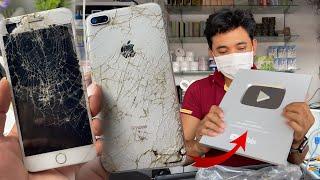 How to Restore iPhone 8 Plus Cracked - Destroyed iPhone Restoration