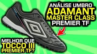 MELHOR que Umbro TOCCO III Premier? - Análise chuteira society Umbro Adamant Master Class Premier TF