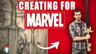 Creating Thor's Sword for MARVEL! - Artist and Blacksmith David DelaGardelle