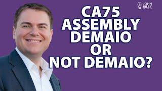 CA75 Assembly - Carl DeMaio vs Andrew Hayes. Is DeMaio a legitimate candidate or a charlatan?