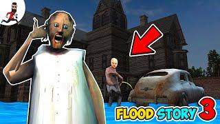 Flood in Granny's house 3  Funny horror Animation Granny and Grandpa