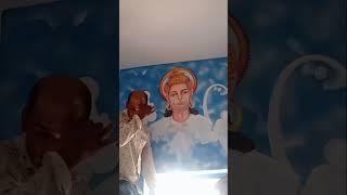 Sri hanuman ji painting #shorts