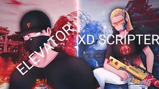 ELEVATOR FF VS XD-SCRIPTER DANGEROUS FIGHT EVER