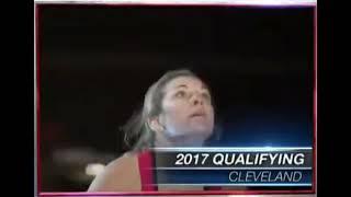 Abby Clark at the Cleveland Qualifiers - American Ninja Warrior 2017