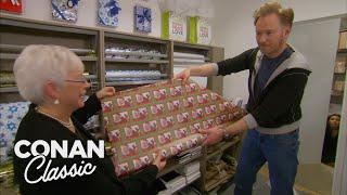 Conan Learns To Wrap Holiday Presents | CONAN on TBS