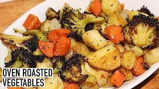 GET PERFECT OVEN ROASTED VEGETABLES in 30 Minutes or Less