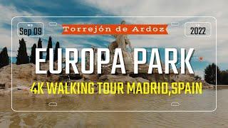 Parque Europa{4k} Walking Tour Torrejón de Ardoz, Madrid, Spain!!07/09/2022!!!