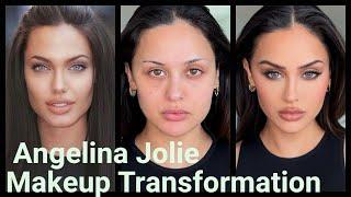 Angelina Jolie Makeup Transformation