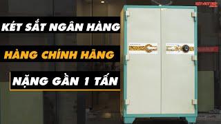 Két sắt ngân hàng khóa cơ đổi mã chống cháy chính hãng giá ngon